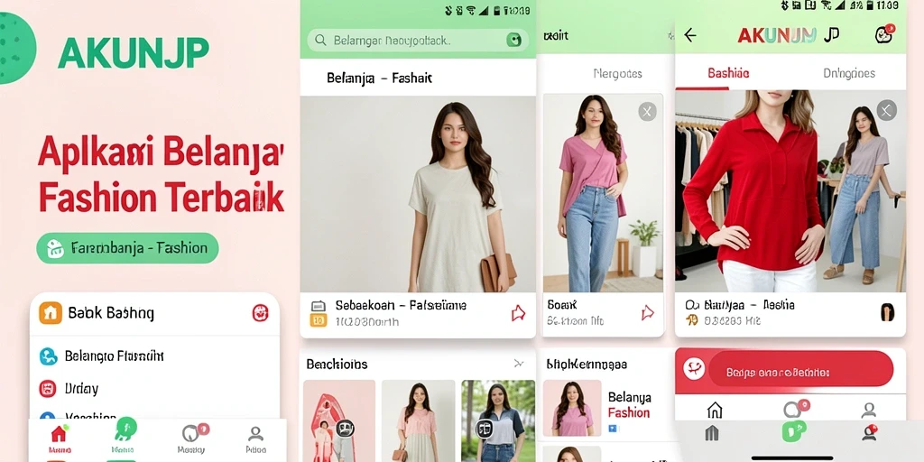 Tampilan antarmuka AKUNJP yang modern dan intuitif.