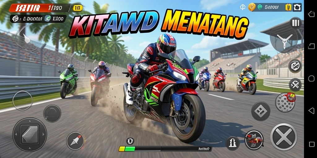 Antarmuka pengguna KITAWD yang mencolok dan fungsional.